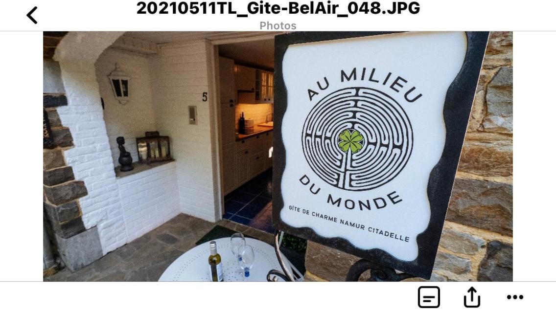 Gite De Charme Au Milieu Du Monde ナミュール エクステリア 写真